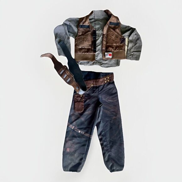 Star Wars Jyn Erso Girls Size 5/6 Halloween Cosplay Disney Store Costume - Picture 1 of 7